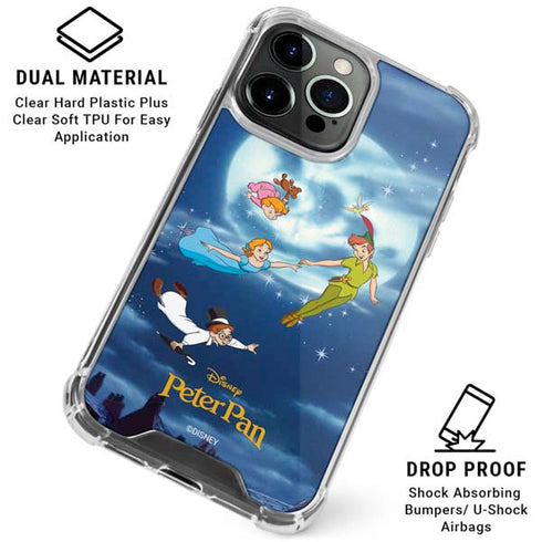 Disney Peter Pan Wendy and the Boys to Neverland iPhone 16 Pro Max Clear Case
