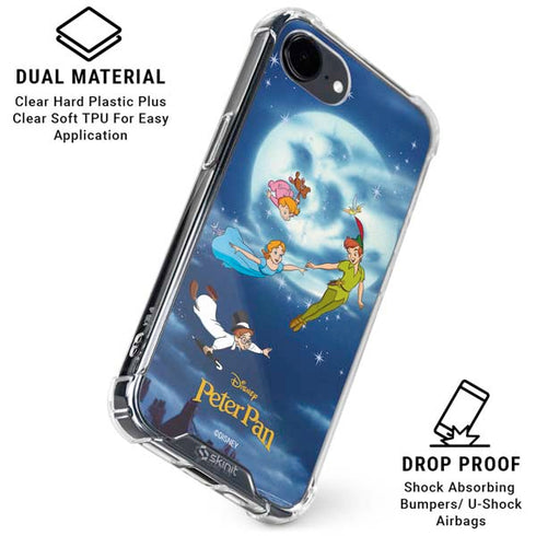 Disney Peter Pan Wendy and the Boys to Neverland iPhone 16e Clear Case