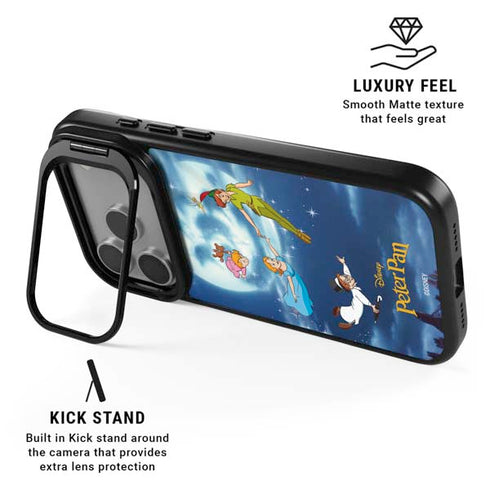 Disney Peter Pan Wendy and the Boys to Neverland iPhone 17 Pro Max Kickstand Case