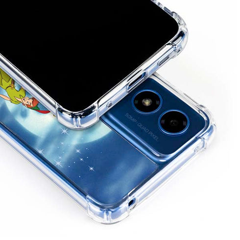 Disney Peter Pan Wendy and the Boys to Neverland Moto G 5G (2024) Clear Case