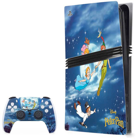 Disney Peter Pan Wendy and the Boys to Neverland PS5 Pro Bundle Skin