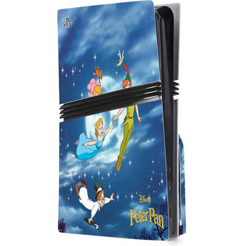 Disney Peter Pan Wendy and the Boys to Neverland PS5 Pro Disk Console Skin