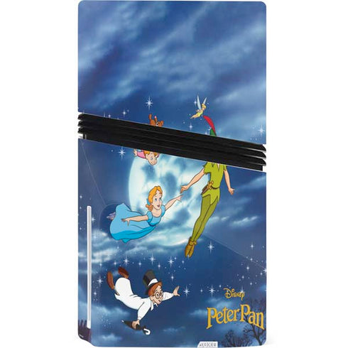 Disney Peter Pan Wendy and the Boys to Neverland PS5 Pro Disk Console Skin