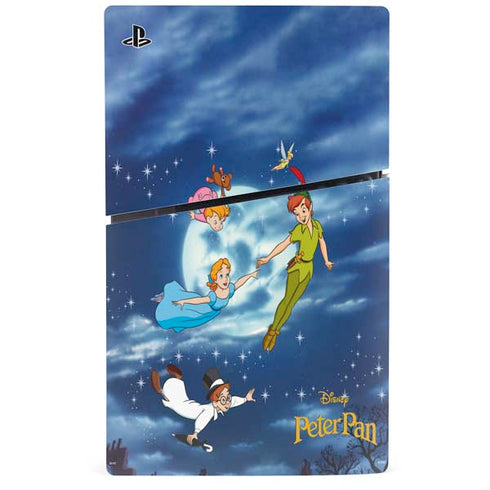 Disney Peter Pan Wendy and the Boys to Neverland PS5 Slim Digital Edition Console Skin