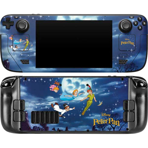 Disney Peter Pan Wendy and the Boys to Neverland Steam Deck Handheld Gaming Computer Skin