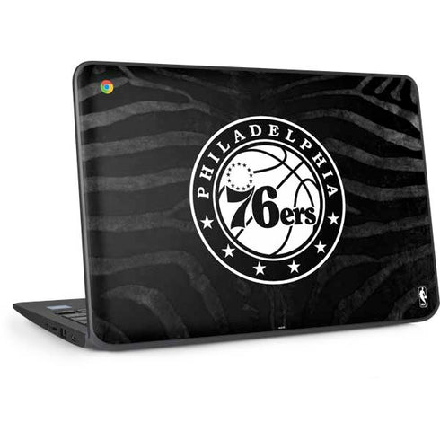 NBA Philadelphia 76ers Animal Print HP Chromebook Skin