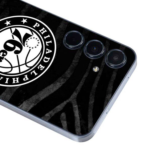 NBA Philadelphia 76ers Animal Print Galaxy A35 5G Skin