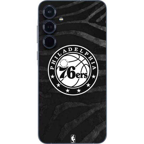 NBA Philadelphia 76ers Animal Print Galaxy A55 5G Skin