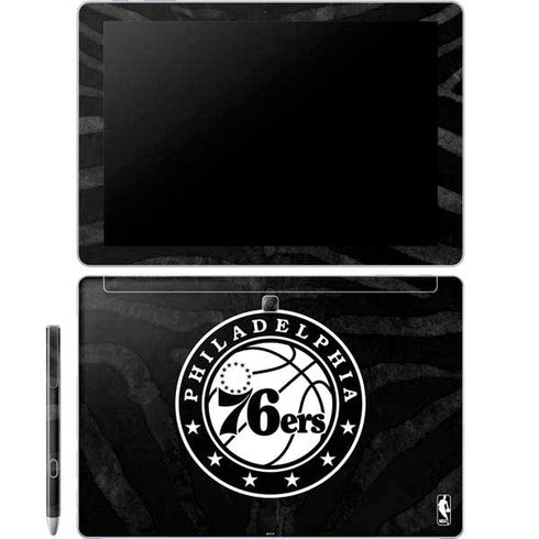 NBA Philadelphia 76ers Animal Print Galaxy Book 12in Skin