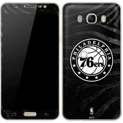NBA Philadelphia 76ers Animal Print Galaxy J7 Skin