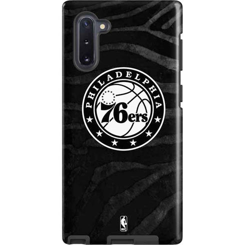 NBA Philadelphia 76ers Animal Print Galaxy Cases
