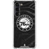 NBA Philadelphia 76ers Animal Print Galaxy S24 FE Clear Case
