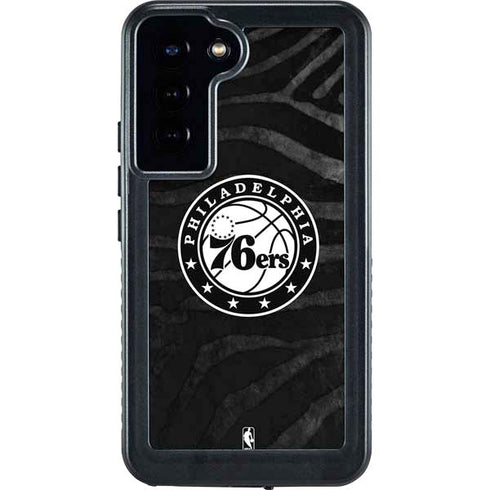NBA Philadelphia 76ers Animal Print Galaxy S24 Plus Waterproof Case
