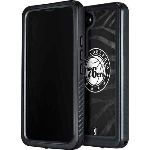 NBA Philadelphia 76ers Animal Print Galaxy S24 Plus Waterproof Case