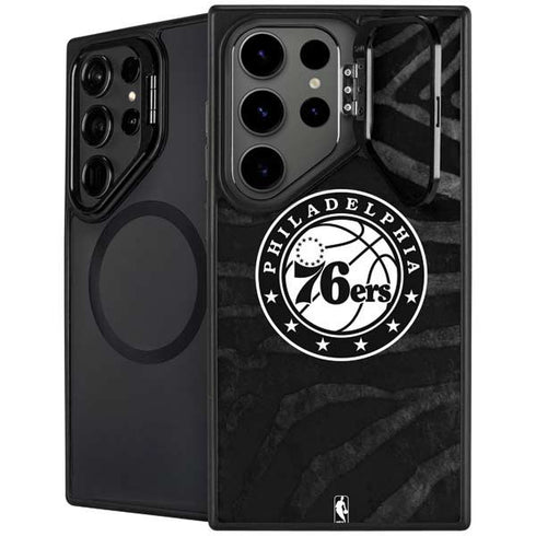 NBA Philadelphia 76ers Animal Print Galaxy Cases