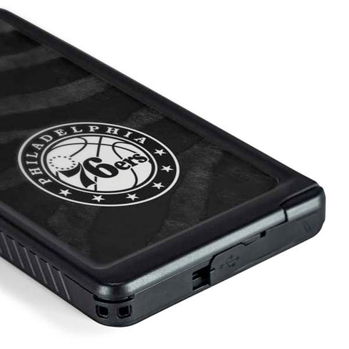 NBA Philadelphia 76ers Animal Print Galaxy S24 Ultra Waterproof Case