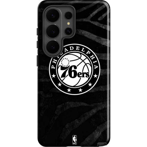 NBA Philadelphia 76ers Animal Print Galaxy S26 Ultra Impact Case