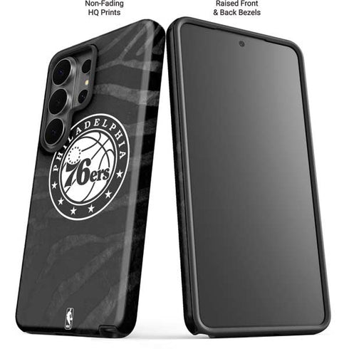 NBA Philadelphia 76ers Animal Print Galaxy S26 Ultra Impact Case