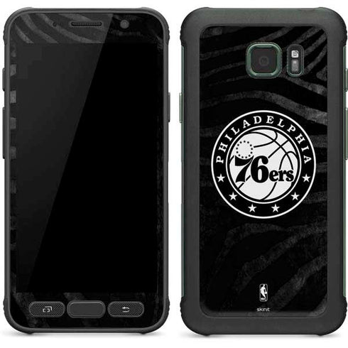 NBA Philadelphia 76ers Animal Print Galaxy S7 Active Skin