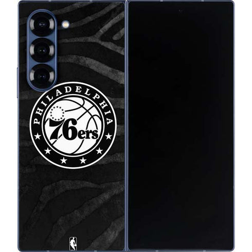 NBA Philadelphia 76ers Animal Print Galaxy Z Fold6 Skin