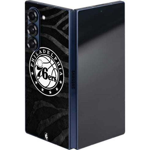 NBA Philadelphia 76ers Animal Print Galaxy Z Fold6 Skin