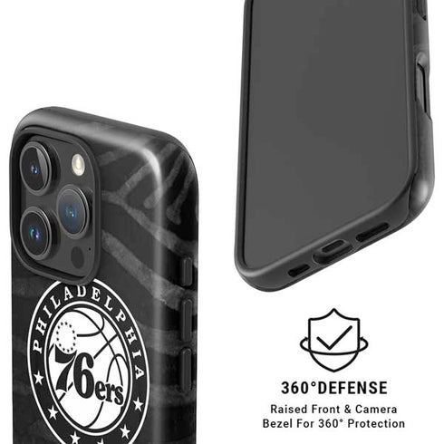 NBA Philadelphia 76ers Animal Print iPhone 16 Pro Magsafe Impact Case