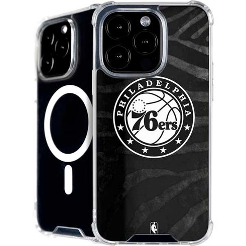 NBA Philadelphia 76ers Animal Print iPhone 16 Pro Max MagSafe Case