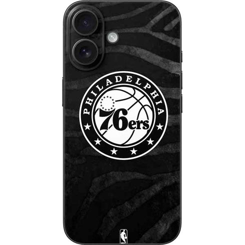 NBA Philadelphia 76ers Animal Print iPhone 16 Skin