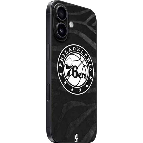 NBA Philadelphia 76ers Animal Print iPhone 16 Skin