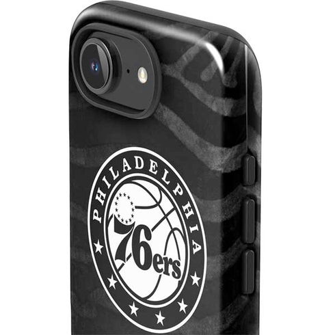 NBA Philadelphia 76ers Animal Print iPhone 16e Impact Case