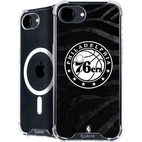 NBA Philadelphia 76ers Animal Print iPhone 16e MagSafe Case