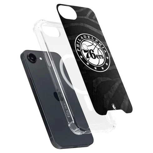 NBA Philadelphia 76ers Animal Print iPhone 16e MagSafe Case