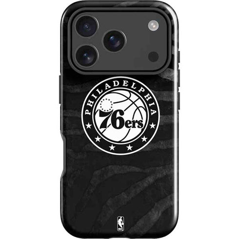 NBA Philadelphia 76ers Animal Print iPhone 18 Pro Impact Case