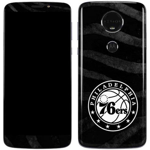 NBA Philadelphia 76ers Animal Print Moto E5 Plus Skin