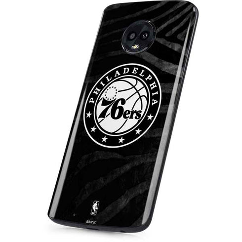 NBA Philadelphia 76ers Animal Print Moto G6 Skin