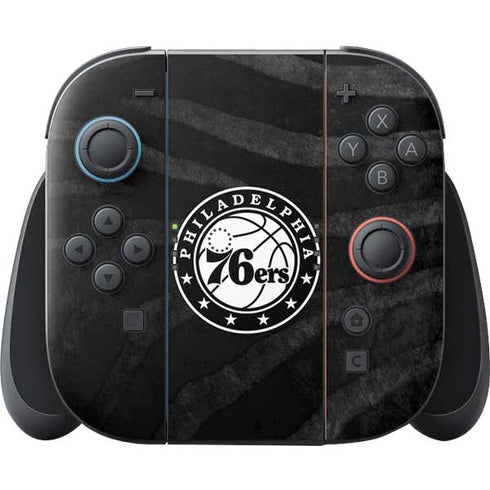 NBA Philadelphia 76ers Animal Print Nintendo Switch 2 (2025) Joy-Con Controller Skin