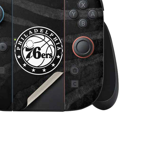 NBA Philadelphia 76ers Animal Print Nintendo Switch 2 (2025) Joy-Con Controller Skin
