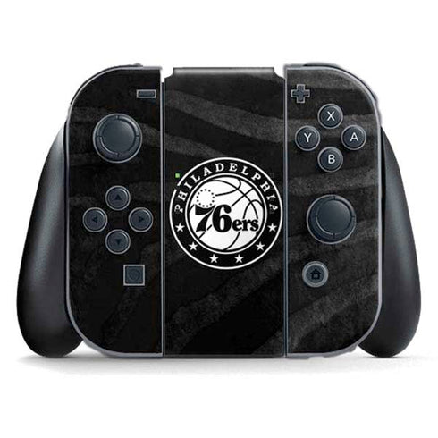NBA Philadelphia 76ers Animal Print Nintendo Switch (2017-2021) Joy-Con Controller Skin