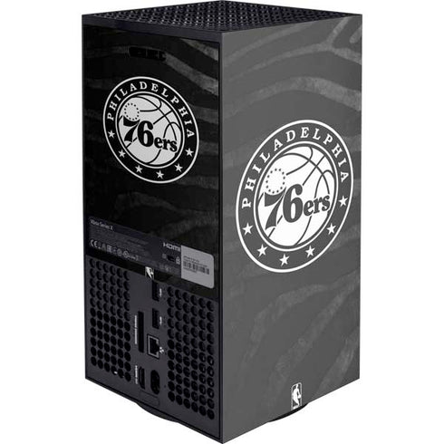 NBA Philadelphia 76ers Animal Print XBox Series X Digital Edition Console Skin