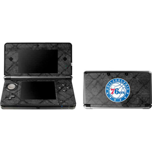NBA Philadelphia 76ers Black Rust Nintendo Skins
