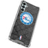NBA Philadelphia 76ers Black Rust Gabb Phone 4 Clear Case
