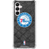 NBA Philadelphia 76ers Black Rust Galaxy A16 5G Clear Case