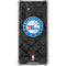 NBA Philadelphia 76ers Black Rust Galaxy A17 Clear Case