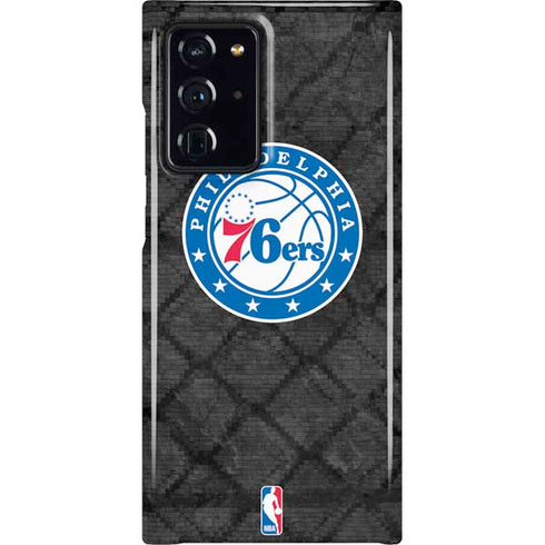 NBA Philadelphia 76ers Black Rust Galaxy Cases