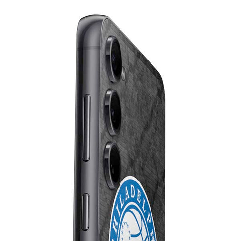 NBA Philadelphia 76ers Black Rust Galaxy S25 Plus Skin