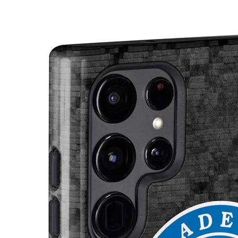 NBA Philadelphia 76ers Black Rust Galaxy S25 Ultra Impact Case