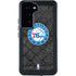 NBA Philadelphia 76ers Black Rust Galaxy S24 Waterproof Case