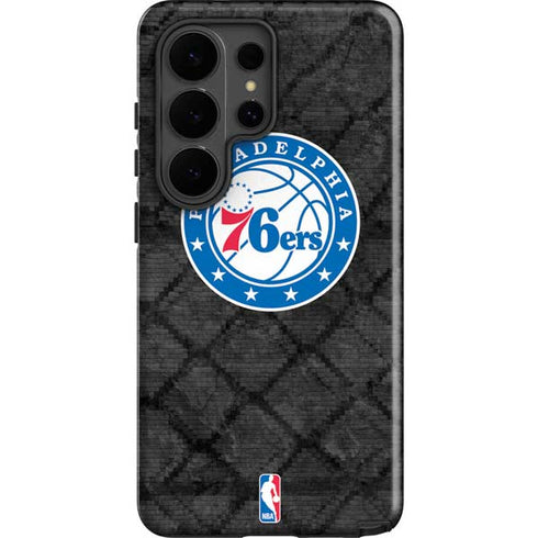 NBA Philadelphia 76ers Black Rust Galaxy S26 Ultra Impact Case