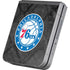 NBA Philadelphia 76ers Black Rust Galaxy Z Flip6 Skin