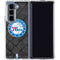 NBA Philadelphia 76ers Black Rust Galaxy Z Fold5 5G Clear Case